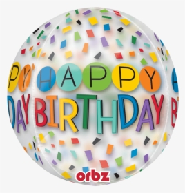 Clear Happy Birthday Balloons, HD Png Download, Transparent PNG