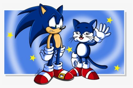 Transparent Sonic The Hedgehog Clipart - Sonic The Cat, HD Png Download, Transparent PNG