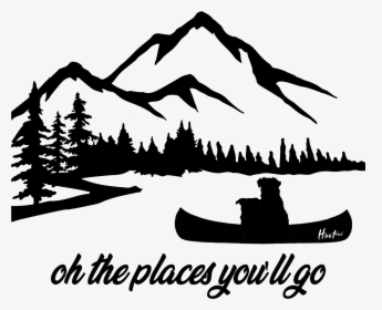 Oh The Places You Ll Go Racerback Tank - Illustration, HD Png Download, Transparent PNG