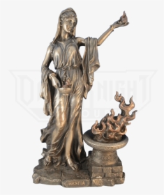 Greek Goddess Hestia Statue - Hestia Greek Goddess Statue, HD Png Download, Transparent PNG