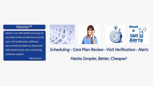 Hestia Web Based Home Care Scheduling And Visit Verification - Project Schedule, HD Png Download, Transparent PNG