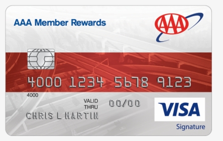 Aaa Member Rewards Credit Card - Aaa Member Rewards Visa, HD Png Download, Transparent PNG