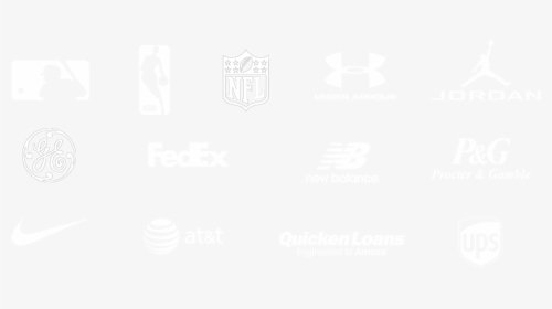 As General Electric, Quicken Loans, At&t, Nike, Under - Graphic Design, HD Png Download, Transparent PNG