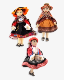 Trio-dolls - Handmade Peru Dolls, HD Png Download, Transparent PNG