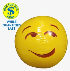 Emoji Beach Ball, - Smiley, HD Png Download, Transparent PNG