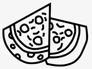 Pizza Italian - Doodle Art Icon Png, Transparent Png, Transparent PNG