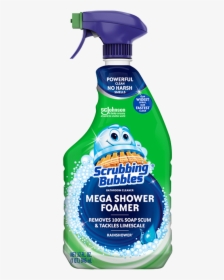 Scrubbing Bubbles Mega Shower Foamer Trigger - Scrubbing Bubbles Mega Shower Foamer, HD Png Download, Transparent PNG