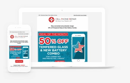 Email Marketing For Cpr By Front Porch Solutions - Cell Phone Repair Marketing, HD Png Download, Transparent PNG