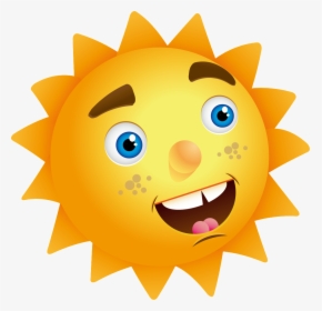 Desenhos Animados, Desenhos Animados, Sorriso De Sol - Happy Sun, HD Png Download, Transparent PNG