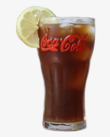 #vaso #refresco #coca Cola #limon🍋 - Coca-cola, HD Png Download, Transparent PNG