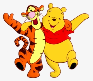 Winnie Dibujos - Pooh And Tiger Cartoon, HD Png Download, Transparent PNG