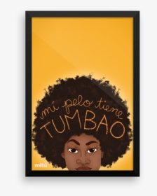 Mi Pelo Tiene Tumbao Wall Art   Class Lazyload Lazyload - Afro Latina Girl Art, HD Png Download, Transparent PNG