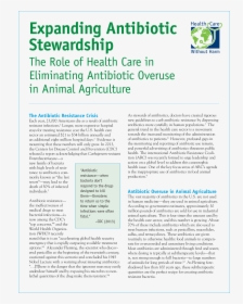 Expanding Antibiotic Stewardship White Paper - Healthcare Without Harm, HD Png Download, Transparent PNG