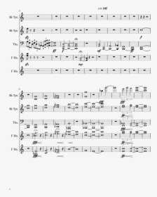 Frog Sheet Music For Trombone, HD Png Download, Transparent PNG