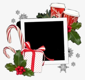 #christmas #overlay #overlays #icon #icons #freetoedit - Picture Frame, HD Png Download, Transparent PNG