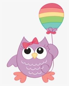 Chouette Png, Ballon D Anniversaire - Owl Clip Art Birthday, Transparent Png, Transparent PNG