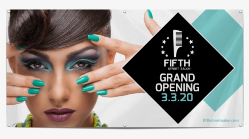 Salon Grand Opening Banner Template Preview - Banner Hair Salon Grand Opening, HD Png Download, Transparent PNG