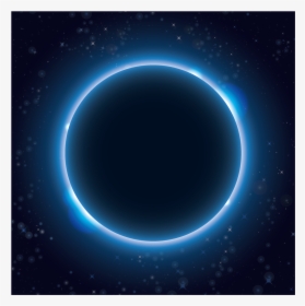 Blue Space Png - Eclipse, Transparent Png, Transparent PNG