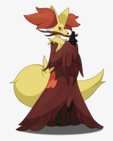 Pokémon X And Y Mammal Vertebrate Fictional Character - Delphox Male And Female, HD Png Download, Transparent PNG