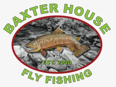 Baxter House Fly Fishing Logo - Trout, HD Png Download, Transparent PNG