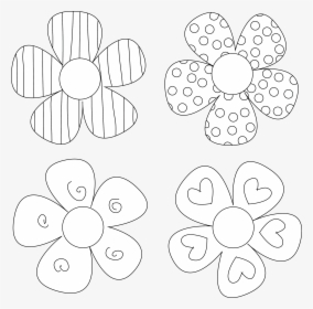 Printable Cut Out Flower On Paper, HD Png Download, Transparent PNG