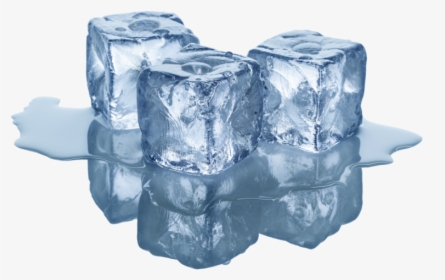 Ice Cube Melting Crystal - Ice Cube Melting Transparent, HD Png Download, Transparent PNG