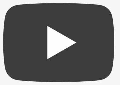 Youtube - Black Youtube Logo, HD Png Download, Transparent PNG