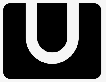 Transparent Wii U Png - Wii U Logo Black Png, Png Download, Transparent PNG