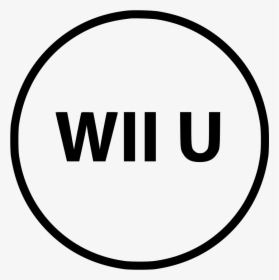 Wii U Nintendo Sign Gaming Video - Wii U Icon Png, Transparent Png, Transparent PNG
