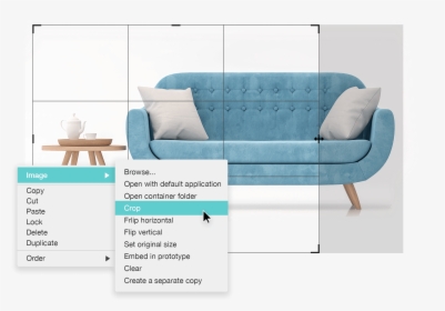 Drag And Drop Wireframe Design Software - Furniture, HD Png Download, Transparent PNG