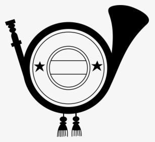 Horn Clipart Black And White - Clip Art, HD Png Download, Transparent PNG