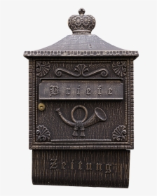 Letter Boxes, Post Horn, Mailbox, White, Metal, Letters - Carving, HD Png Download, Transparent PNG