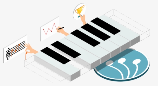 Musical Keyboard, HD Png Download, Transparent PNG