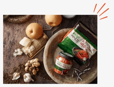 Kimchi S Ingredients - Garlic, HD Png Download, Transparent PNG