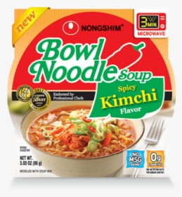 Bowl Noodle Spicy Kimchi, HD Png Download, Transparent PNG