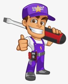 In Mandeville Louisiana Goldstar - Animated Electrician, HD Png Download, Transparent PNG