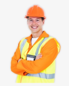 Industrial Electrician Elecrician Wearing Safety Helmet - Professional Electrical Engineer, HD Png Download, Transparent PNG