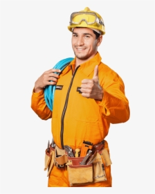 Scottsdale Electrician - Trabajador De Construccion Feliz, HD Png Download, Transparent PNG