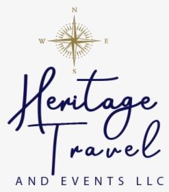 Heritage Travel Compass Set Navy And Gold Set 2 - Calligraphy, HD Png Download, Transparent PNG