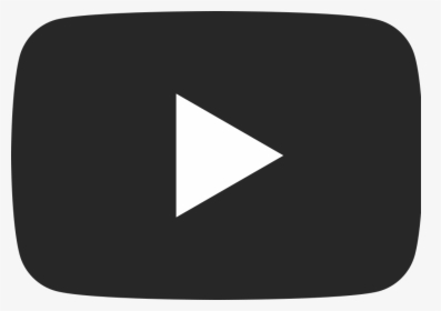 Black Youtube Icon Png, Transparent Png, Transparent PNG