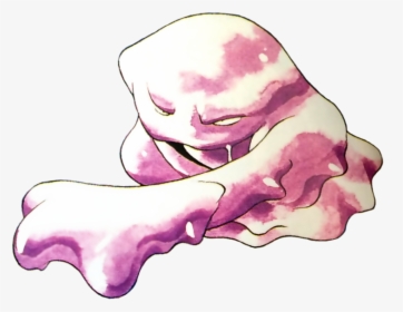 Pokemon Red And Blue Muk, HD Png Download, Transparent PNG