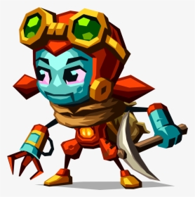 Steamworld Dig 2 Dorothy With Pickaxe - Steamworld Dig 2 Character, HD Png Download, Transparent PNG