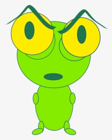 Bug With Big Eyes Cartoon, HD Png Download, Transparent PNG