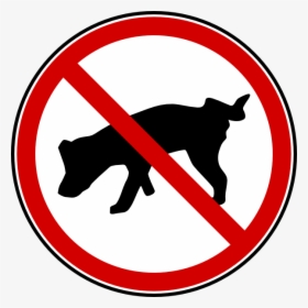 Dog No Peeing Svg Clip Arts - No Dogs Sign, HD Png Download, Transparent PNG