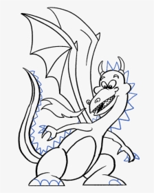 Dragon Clip Art To Draw, HD Png Download, Transparent PNG