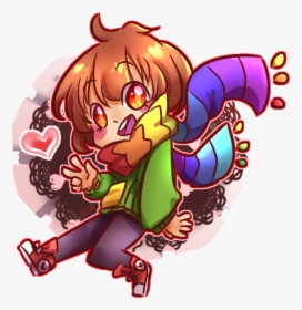Transparent Undertale Chara Png - Storyshift Chara And Asriel, Png Download, Transparent PNG
