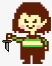 Chara Undertale Sprite, HD Png Download, Transparent PNG