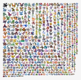 Pokémon Sprite Generator , Png Download - Pokemon Animation Sprite Sheet, Transparent Png, Transparent PNG