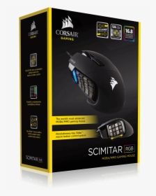 Corsaire Scimitar Pro Rgb, HD Png Download, Transparent PNG