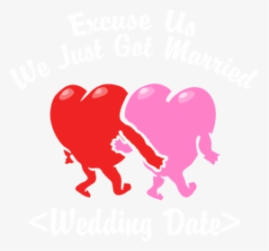 Funny Just Married T-shirt Clipart , Png Download - Illustration, Transparent Png, Transparent PNG